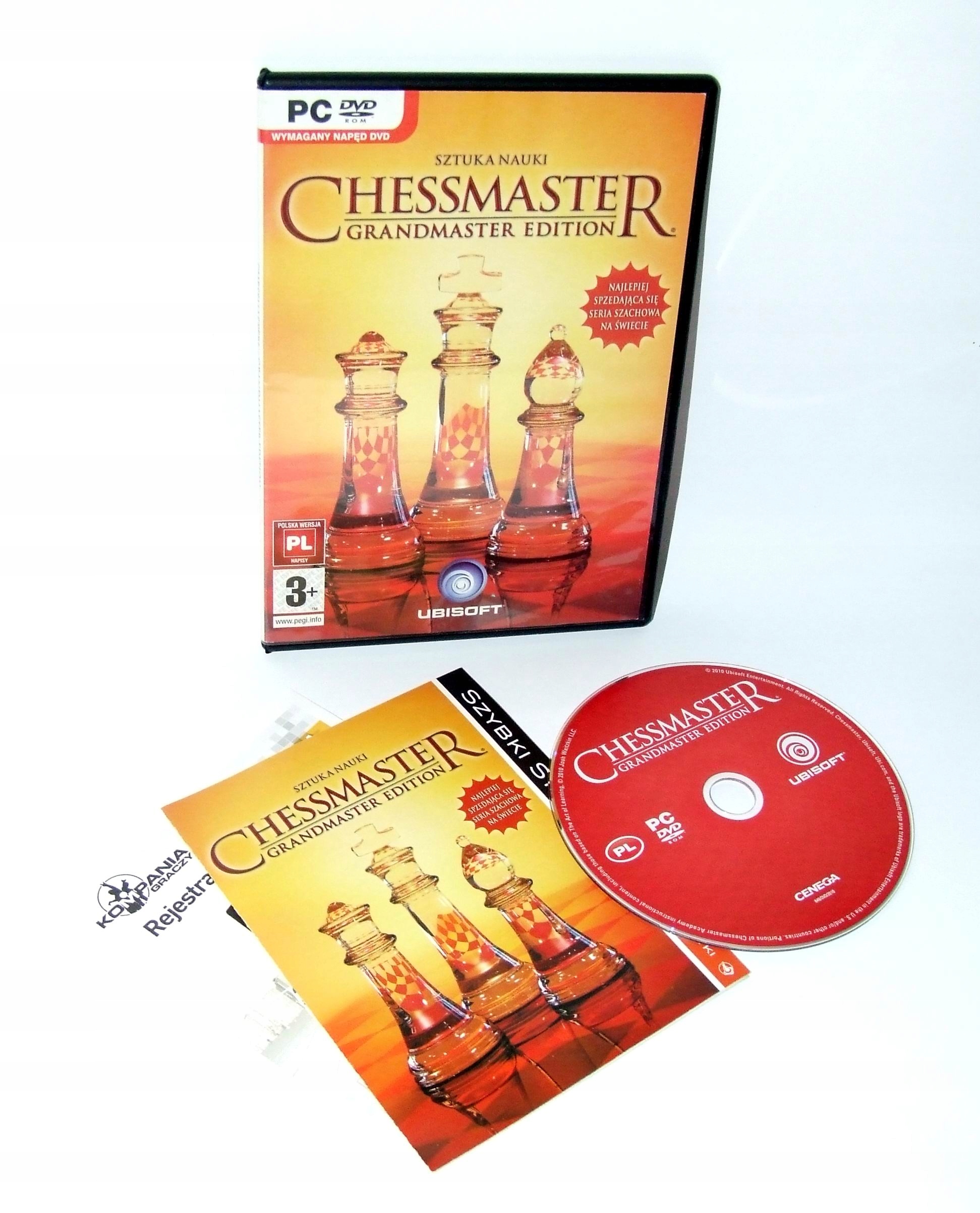 CHESSMASTER GRANDMASTER EDITION [PL] - Stan: używany 200 zł - Sklepy,  Opinie, Ceny w